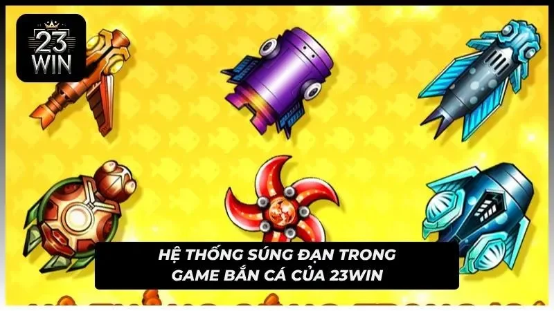 Nhiều loại pháo dùng cho từng chiến thuật săn thưởng riêng
