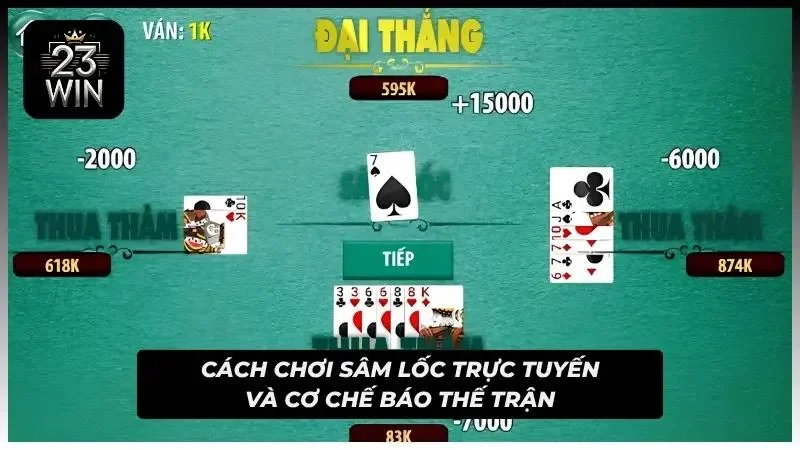 Mô phỏng giao diện sảnh game bài trực tuyến hiện đại với đầy đủ các nút tính năng hỗ trợ.
